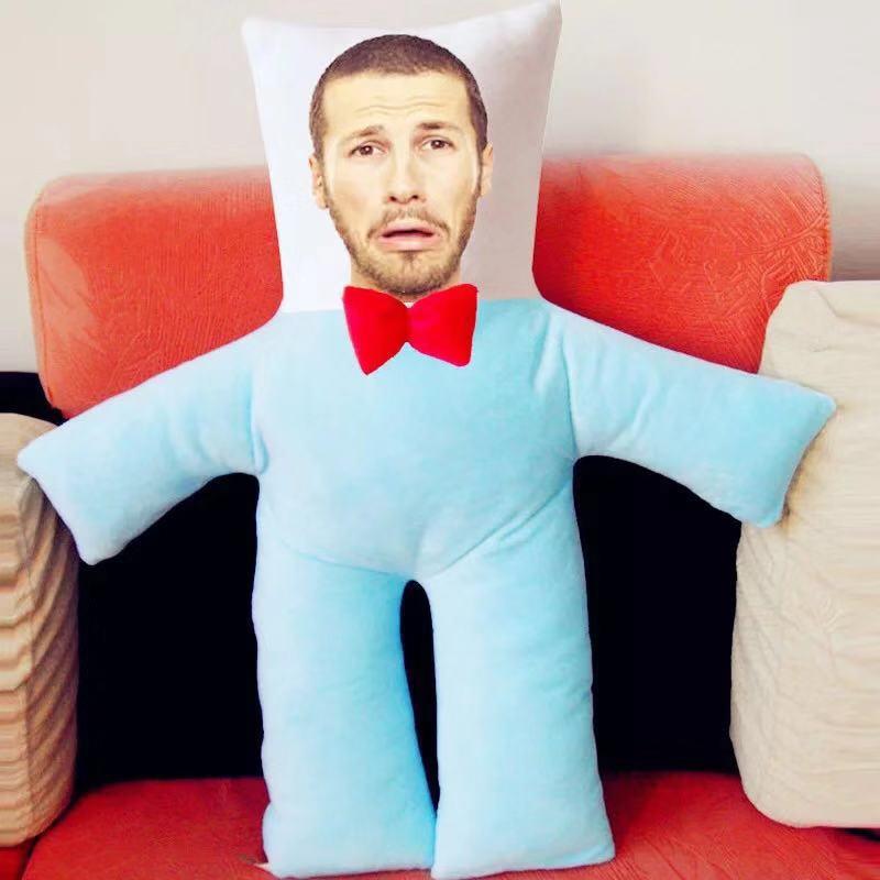 Custom Boyfriend Face Pillow