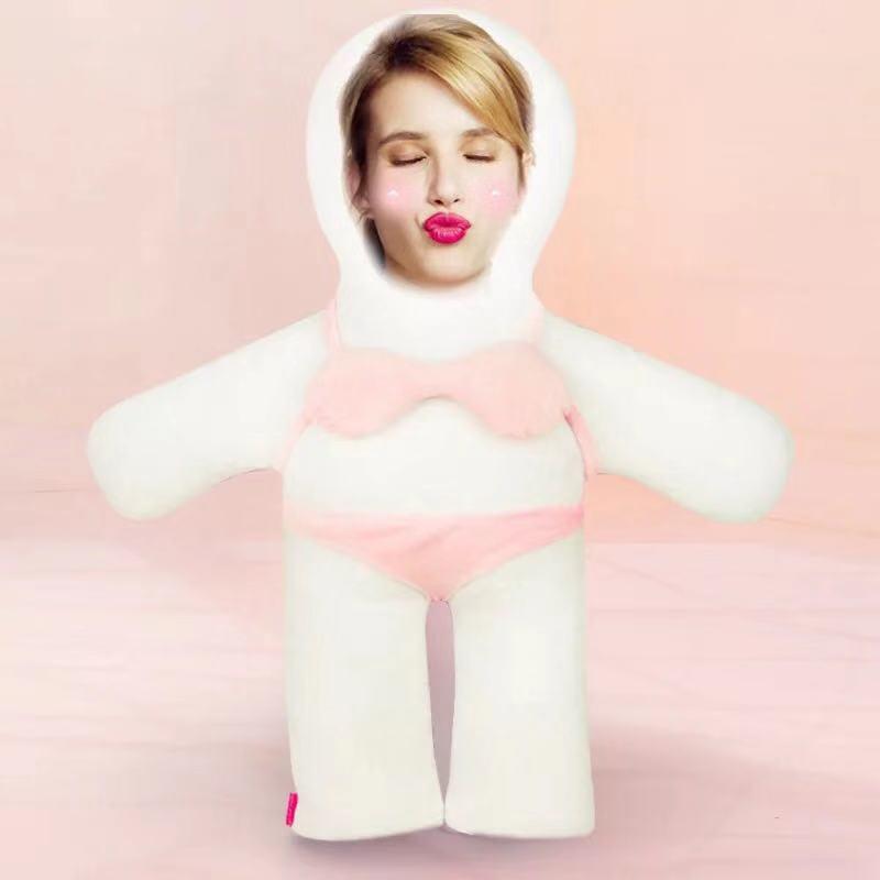 Custom Girlfriend's Face Pillow