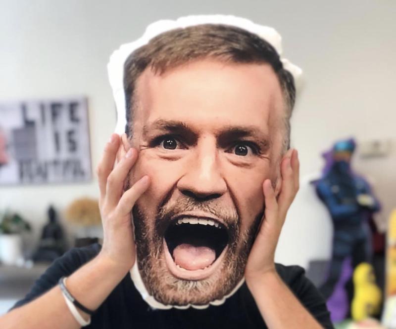 Custom Dog Face Pillow