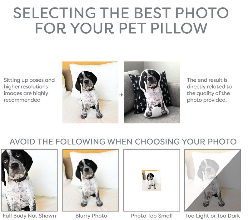 Custom Dog Photo Pillow