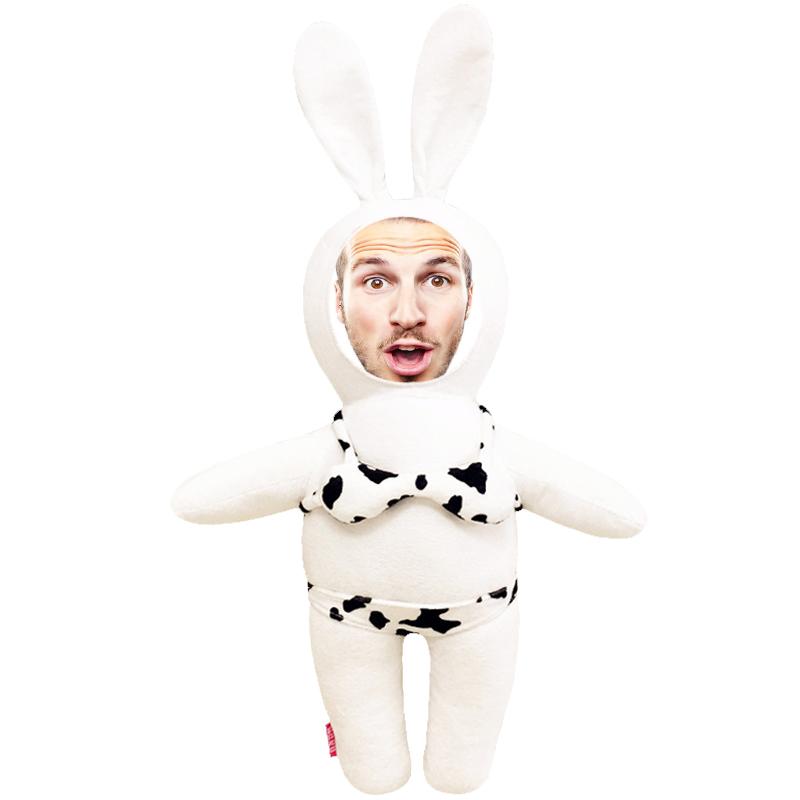 Custom Cowmooflage Bra Face Pillow