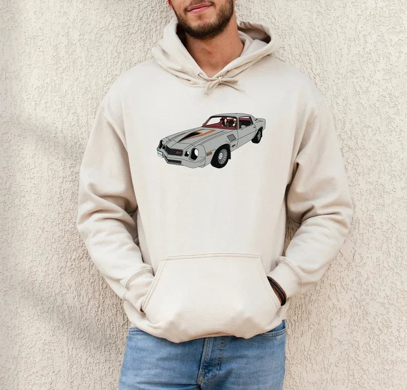 Gifts for Car Lovers Custom Embroidered Car Hoodie