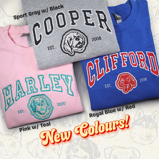 My Pet, My Heart – Personalised Embroidered Gift