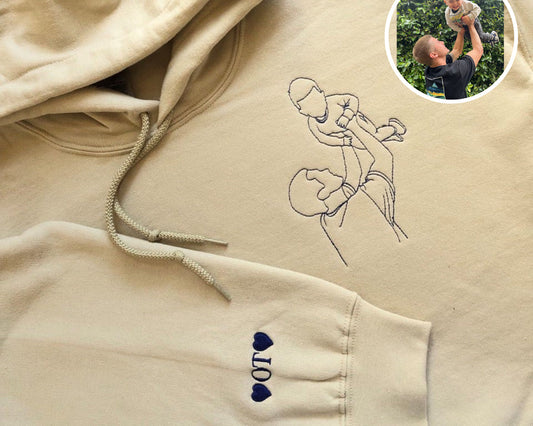 Father’s Day Special – Embroidered Portrait T-shirt