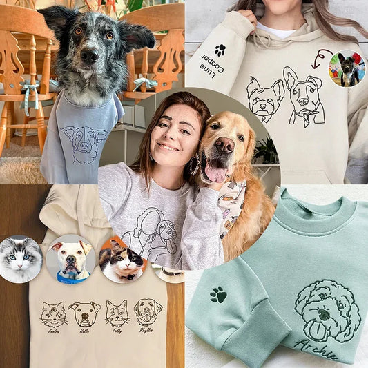 Paw Prints on My Soul – Custom Pet Hoodie