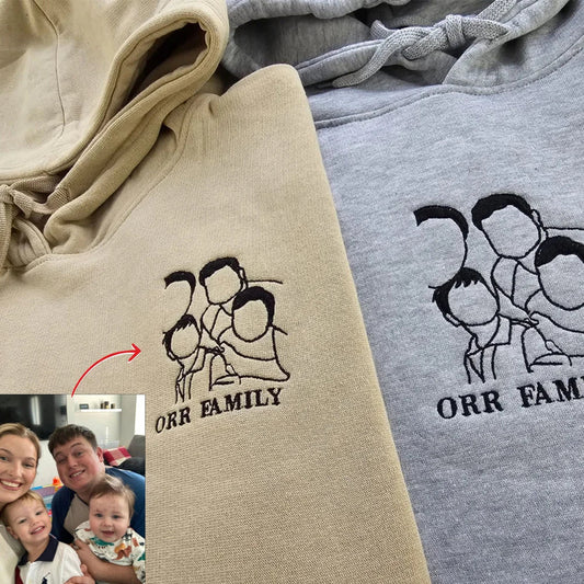 Custom Embroidered Hoodie – Dad’s Style Upgrade