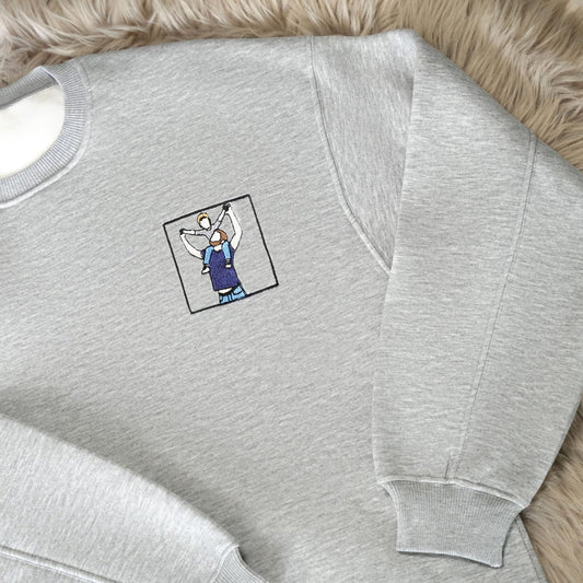 Father’s Day Gift – Embroidered Dad Sweater