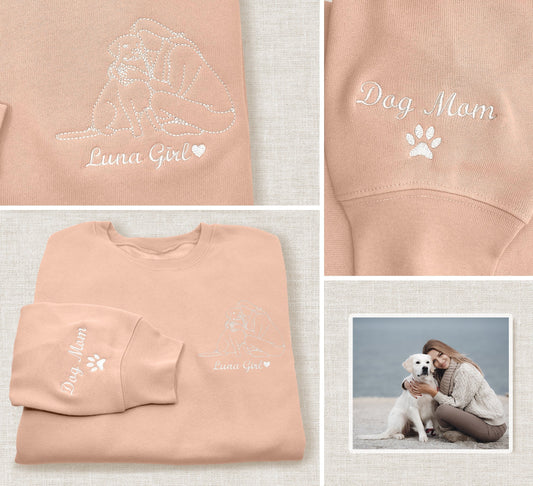 Stylish Pet Lover Hoodie – Custom Embroidered Design!