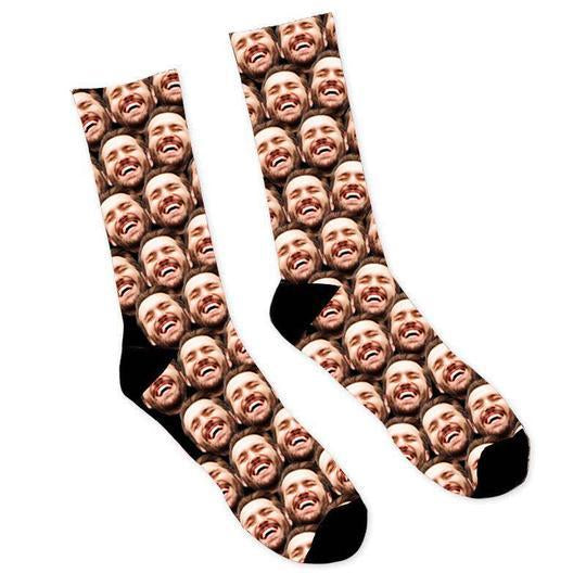 Custom Mash Face Socks Christmas Gifts