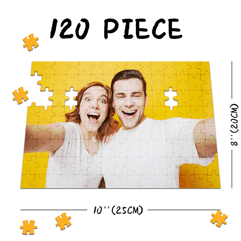 Custom Photo Jigsaw Puzzle I Love My Baby Stay At Home Gift 35-1500 Pieces