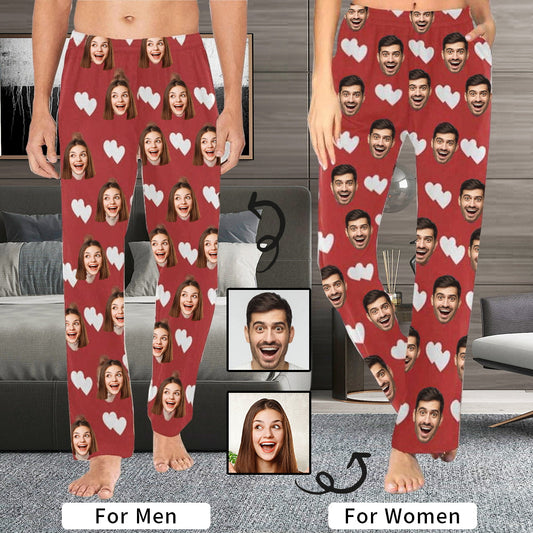 Face Pajamas Pants Christmas Gifts - Personalized Pajamas Australia