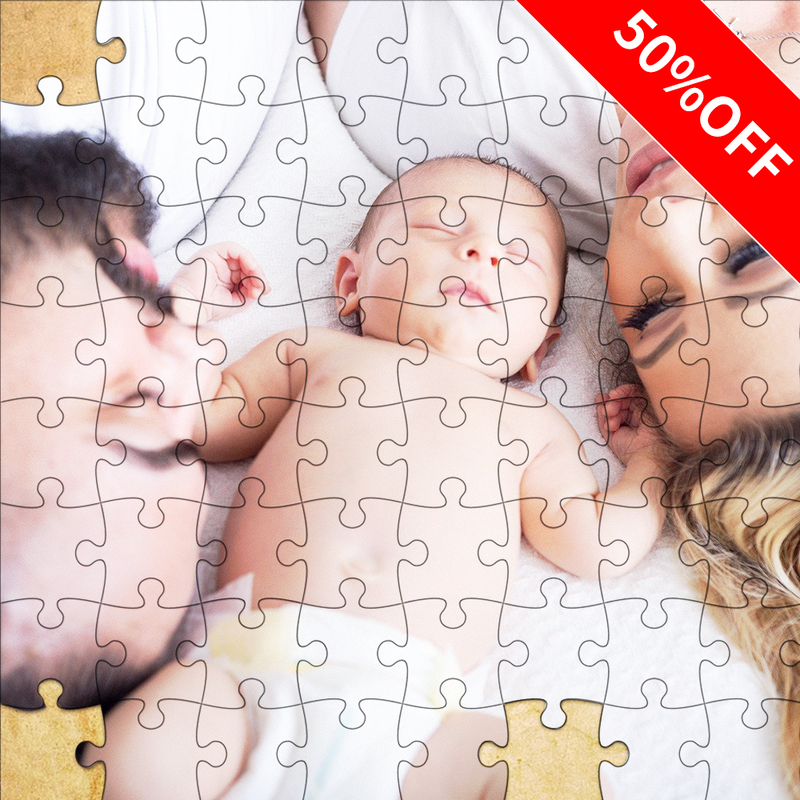 Custom Photo Jigsaw Puzzle Our Love Memory Stay At Home Gift 35-1500 Pieces
