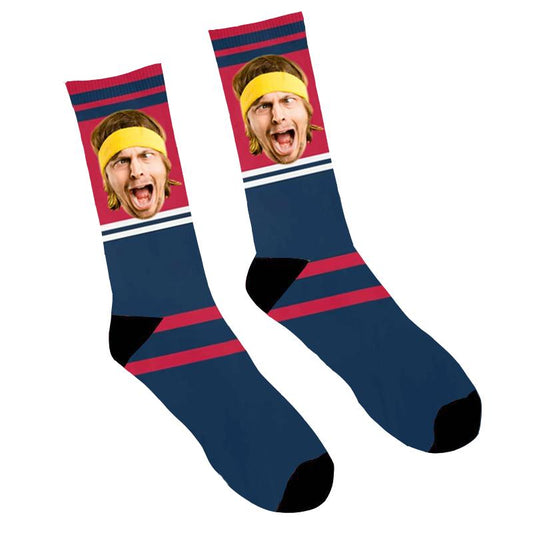 Custom Photo Socks Funny Face