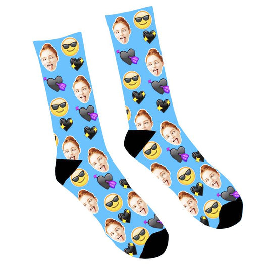 Custom Photo Socks Emotion Socks