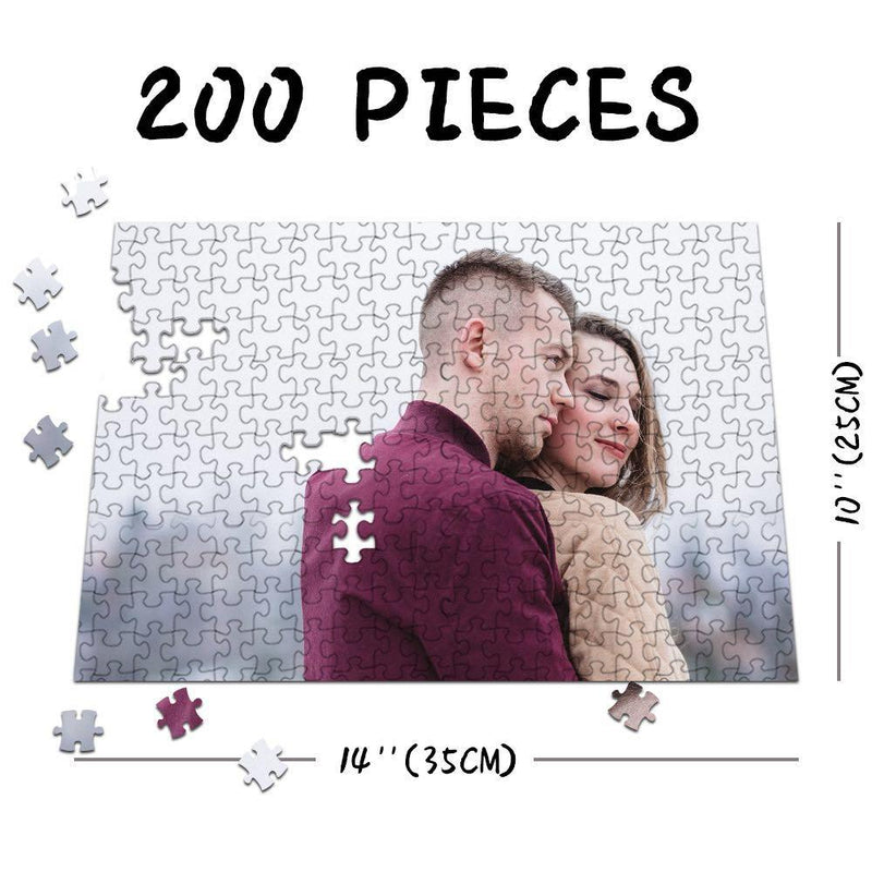 Custom Photo Jigsaw Puzzle My Cute Cat Stay At Home Gift 35-1500 Pieces