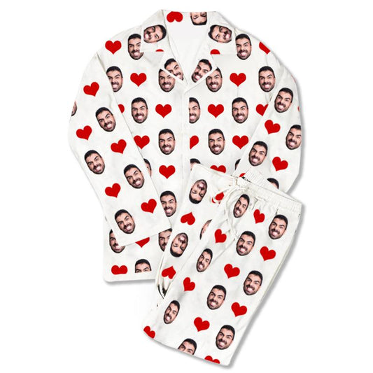 Custom Photo Pajamas Heart