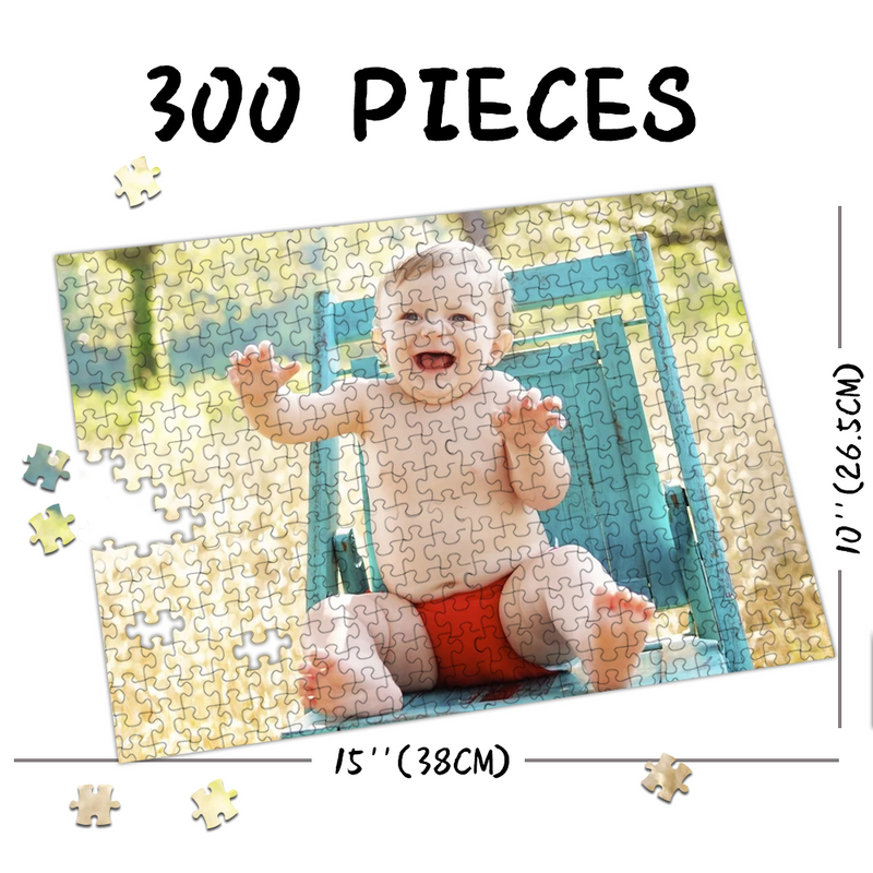 Custom Photo Jigsaw Puzzle I Love My Dad Stay At Home Gift 35-1500 Pieces