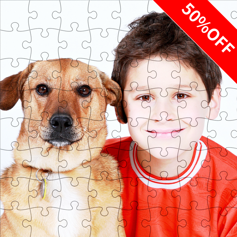 Custom Photo Jigsaw Puzzle Pet Love Gift 35-1500 Pieces