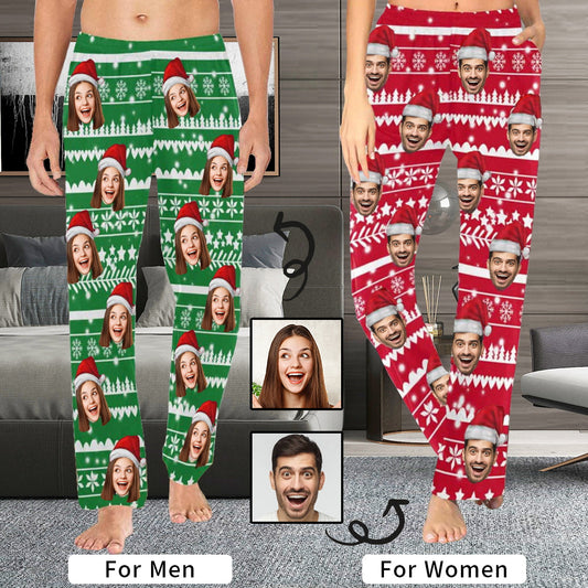 Face Pajamas Put Your Face On Pajamas Pants For Men Face On Pajamas Funny Christmas Sleepwear Special Offer Christmas Gifts