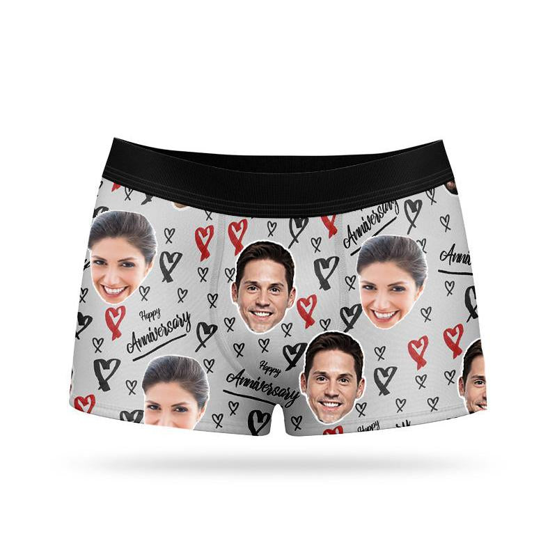 Custom Face Boxers - Anniversary