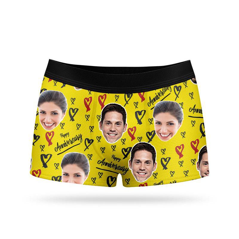 Custom Face Boxers - Anniversary