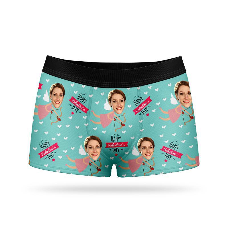 Custom Face Boxers -Happy Valentine's Day