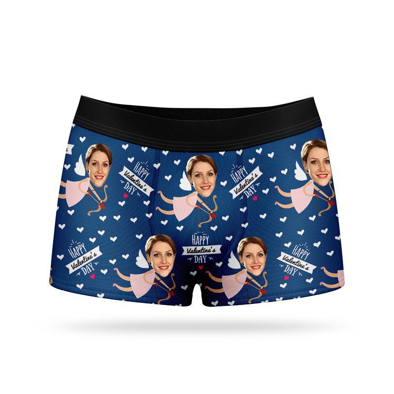 Custom Face Boxers -Happy Valentine's Day