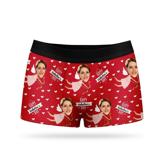 Custom Face Boxers -Happy Valentine's Day