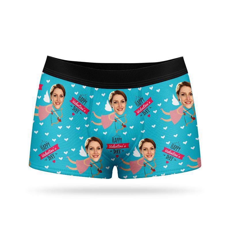 Custom Face Boxers -Happy Valentine's Day