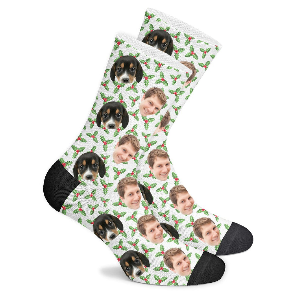 Custom Holly Socks