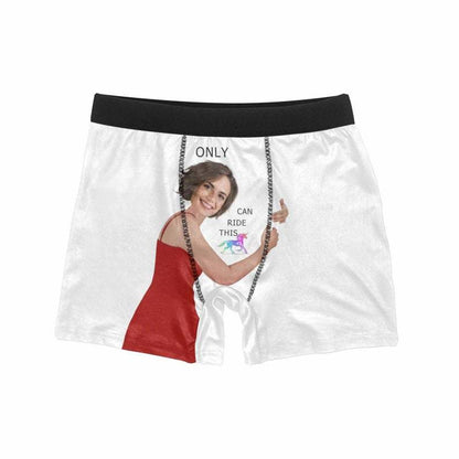 Custom Ride Horse Men Boxer Girlfriend Face