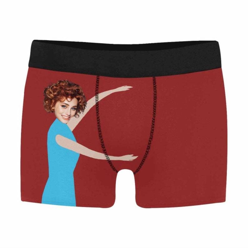 Personalized Boxers for Husband Custom Birthday Gift