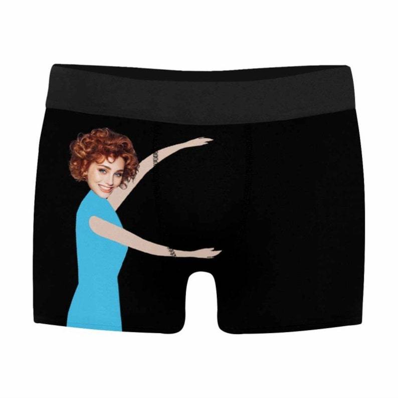 Personalized Boxers for Husband Custom Birthday Gift