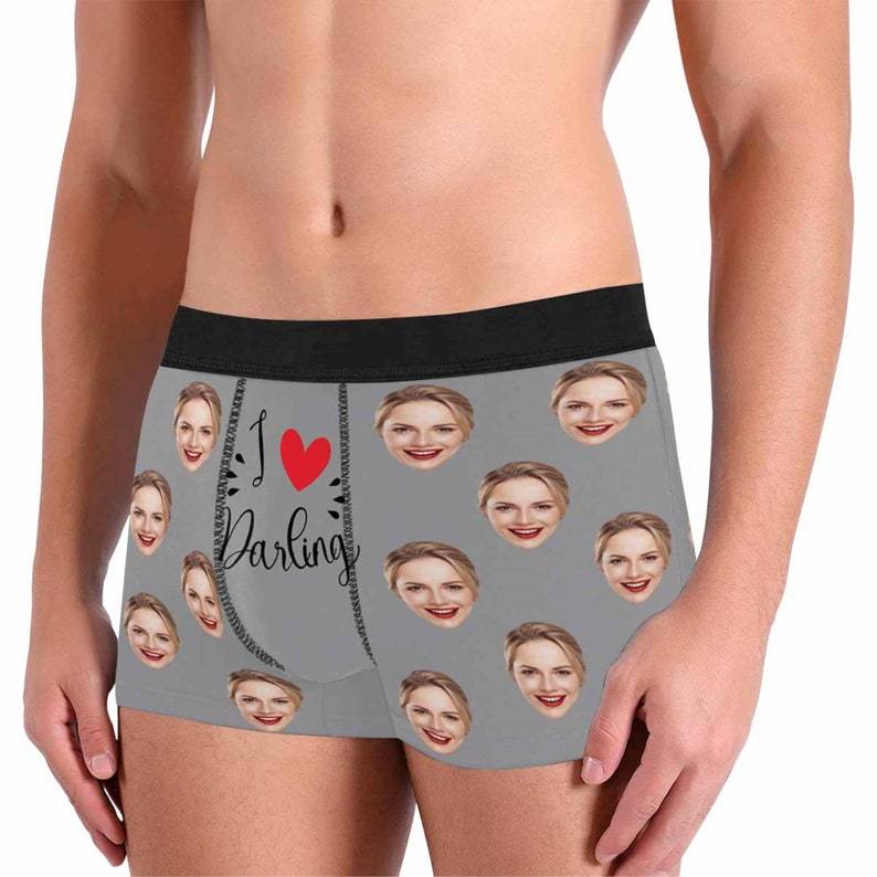 Personalized Boxers for Husband or Boyfriend Custom
