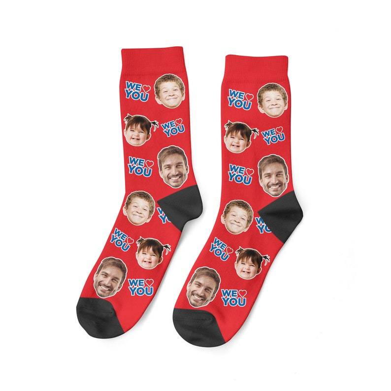 Father's Day Socks Mother's Day Socks Custom Face