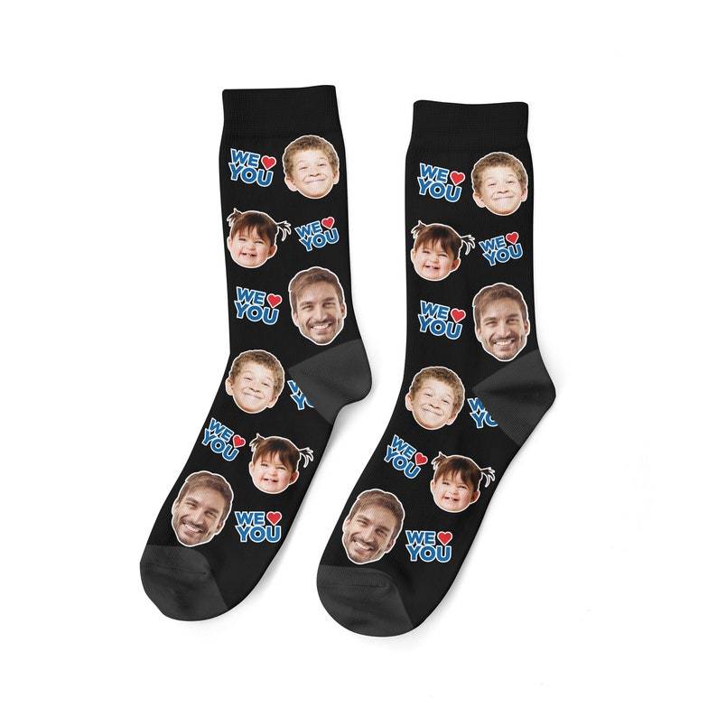 Father's Day Socks Mother's Day Socks Custom Face