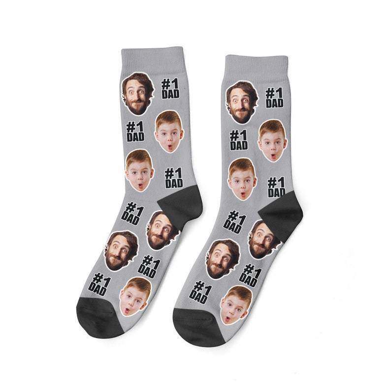 Love Dad Socks Custom Face Socks Personalized Socks