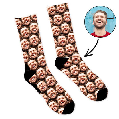 Custom Mash Face Socks Christmas Gifts