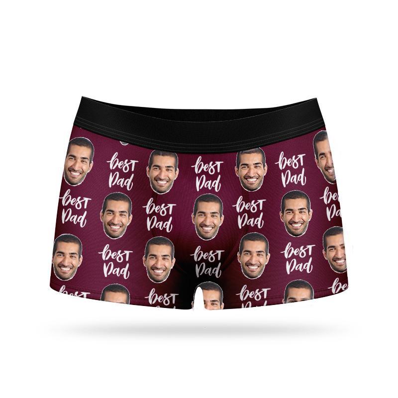 Custom Face Boxers -Best Dad