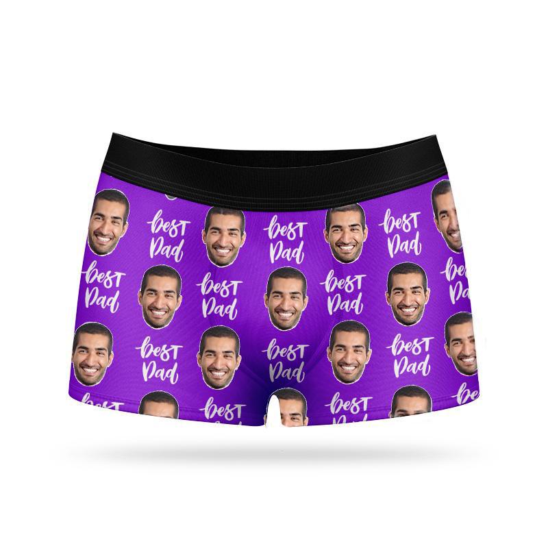 Custom Face Boxers -Best Dad