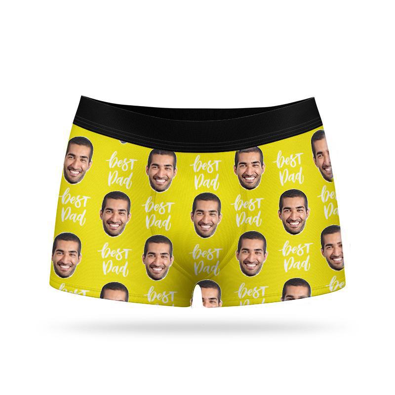 Custom Face Boxers -Best Dad