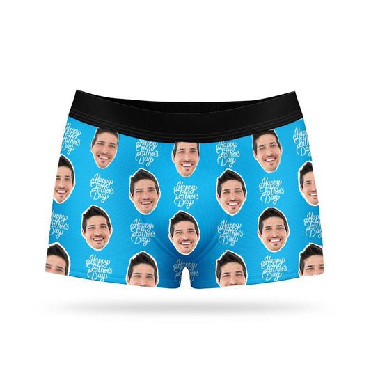 Custom Face Boxers - Happy Father's Day