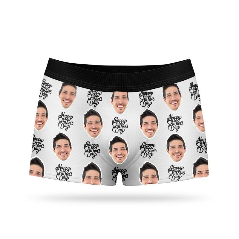 Custom Face Boxers - Happy Father's Day