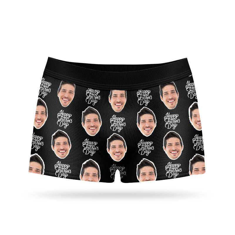 Custom Face Boxers - Happy Father's Day