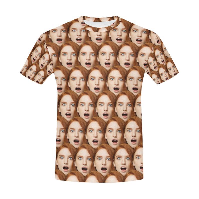 Custom My Wife Face Shirt