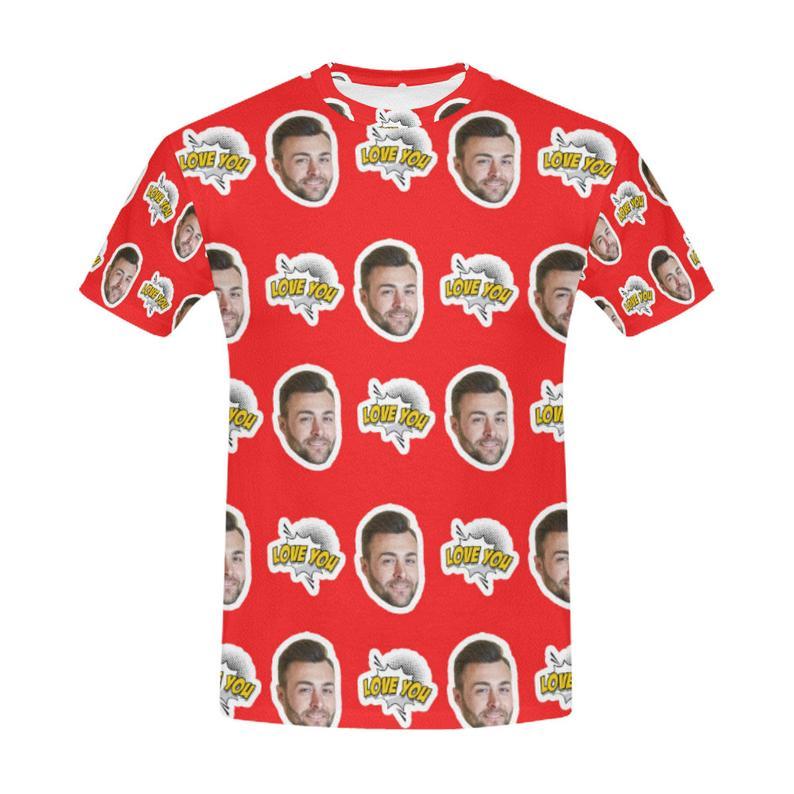 Custom Boyfriend Face Shirt