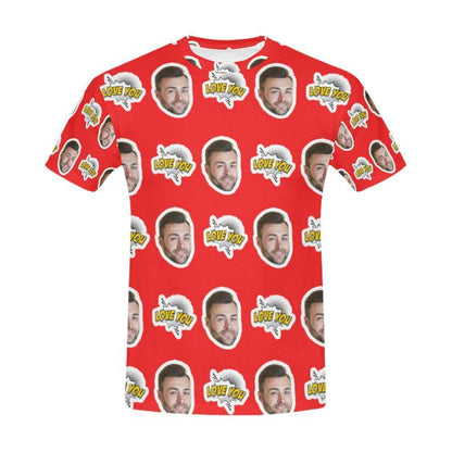 Custom Boyfriend Face Shirt