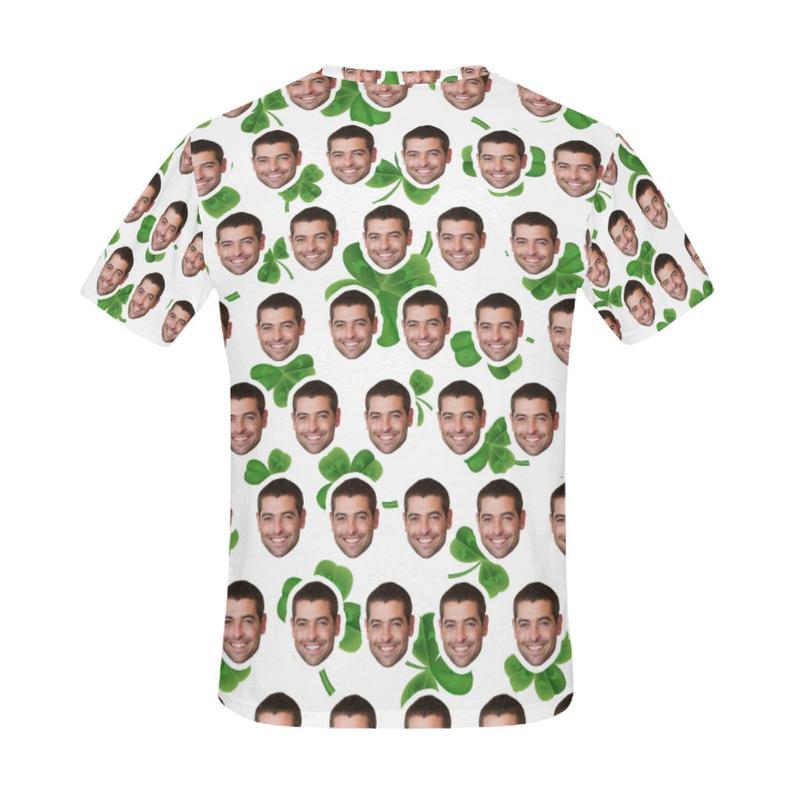 Custom St Patrick Face Shirt