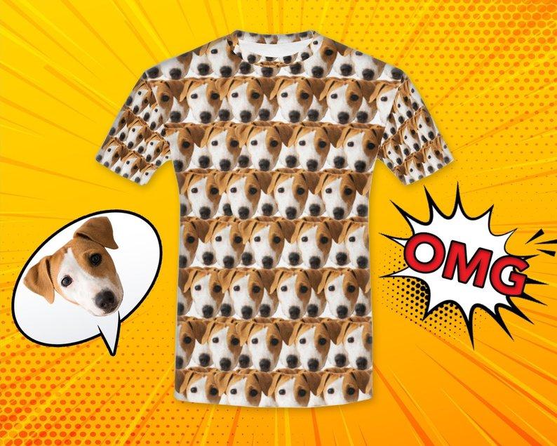 Custom Dog Face Shirt