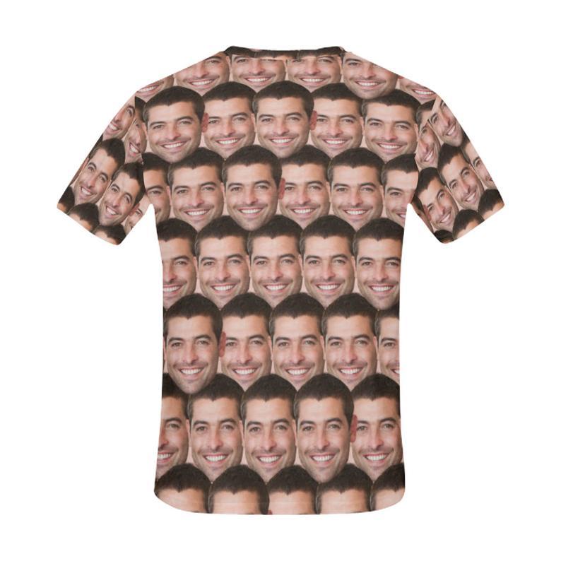 Custom My Husband Face Shirt